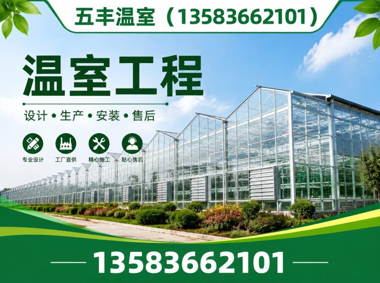 高密市连栋温室展示图