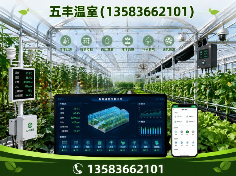 高密市玻璃温室展示图